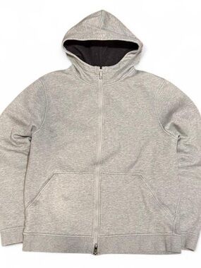 Y2K Lululemon Grey Full Zip Up Hoodie